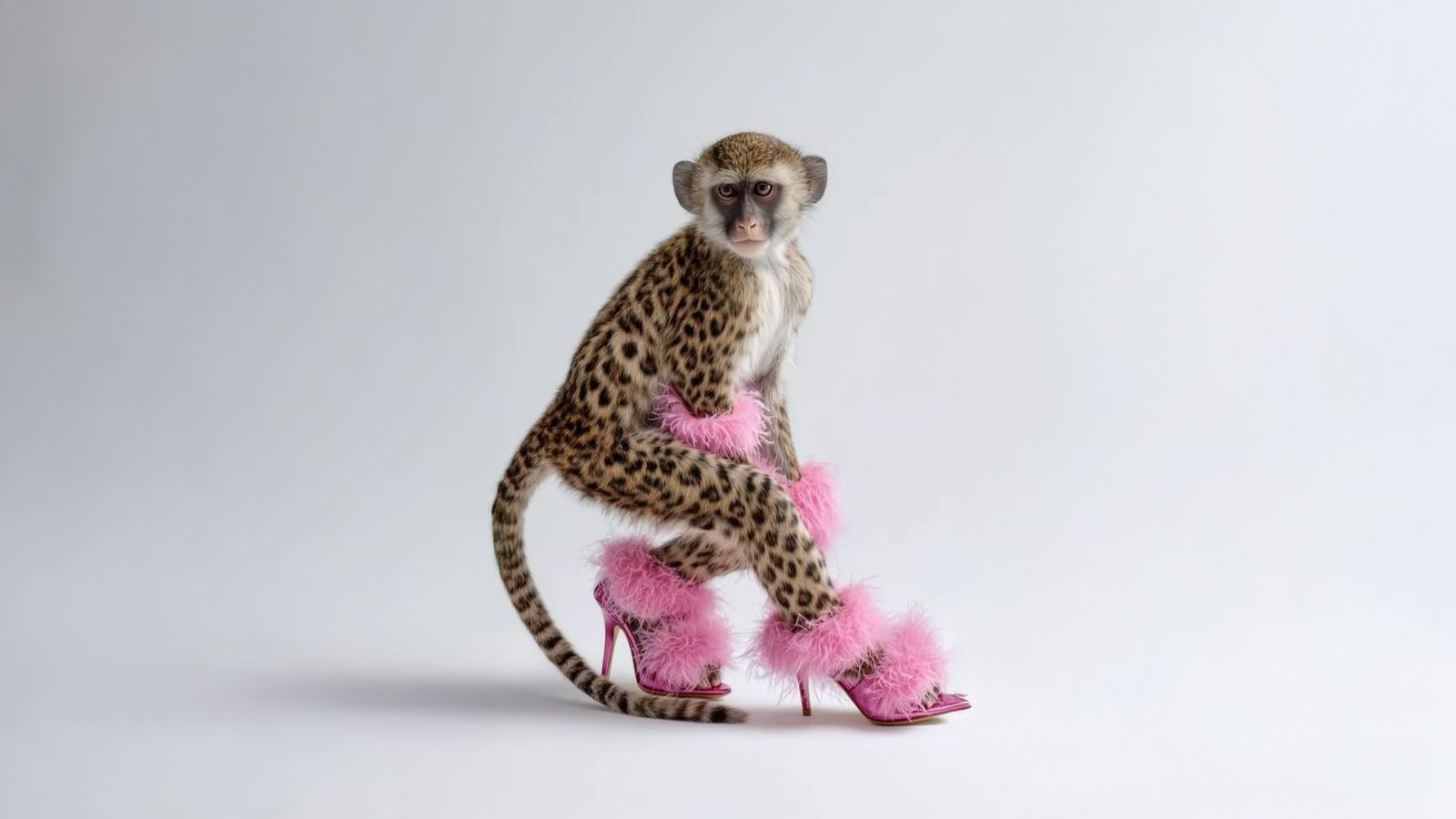 Monkey In Heels